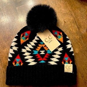 Children’s southwestern style winter hat. NWT